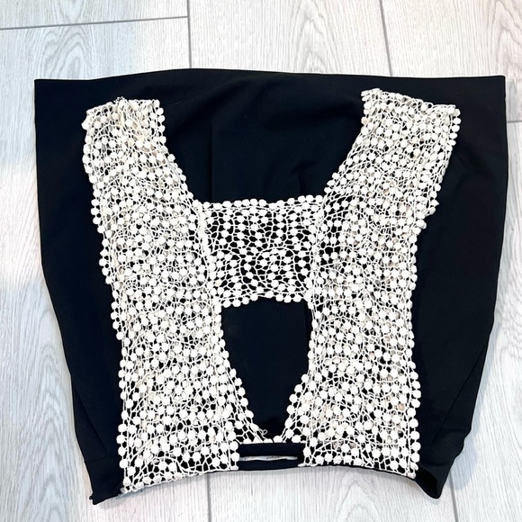 Anthro’s Hazel,Super Adorable Crochet Over-All Dress, Unique & Timeless,Size M - Picture 7 of 10